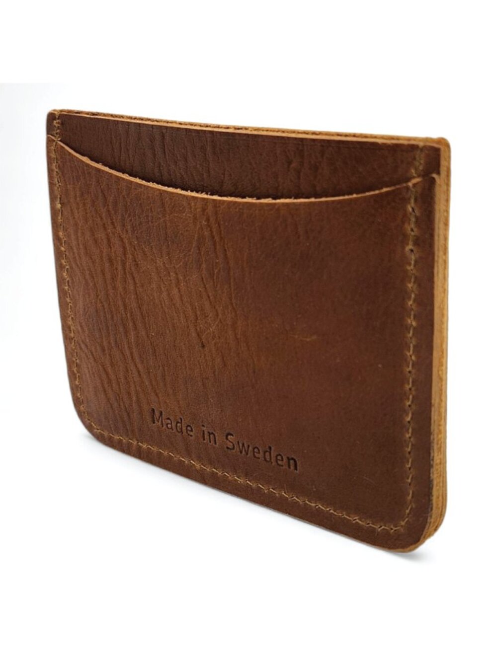 ETON Brown Leather Cardholder & Harry Rosen Pouch - Picture 6 of 9